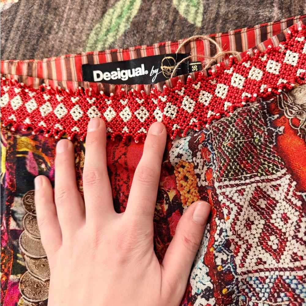 Desigual Multicolor Mini Skirt - Picture 4 of 7